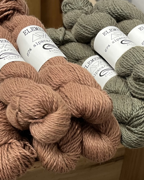 elemental yarn by Alchemy Fiber Mill